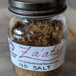 Za'atar spice, no salt