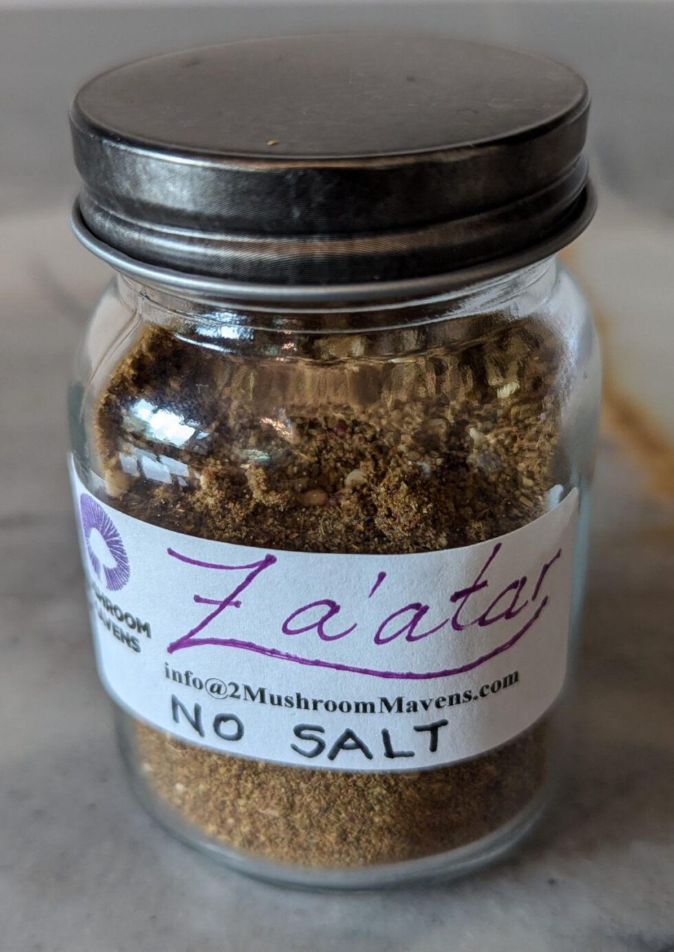 Za'atar spice, no salt